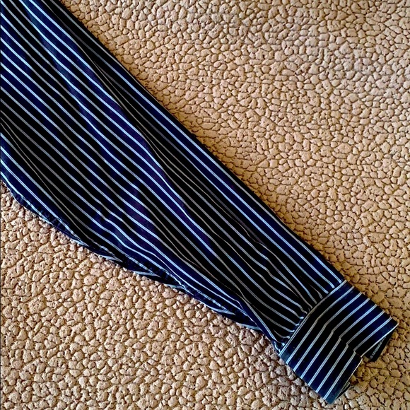 CK Large Black and Blue striped shirt - Picture 3 of 8
